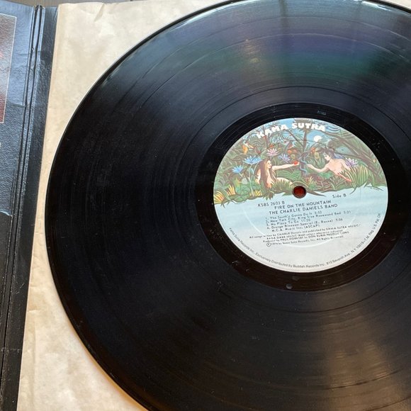 Charlie Daniels Band “Fire on the Mountain” vinyl LP - Picture 14 of 16